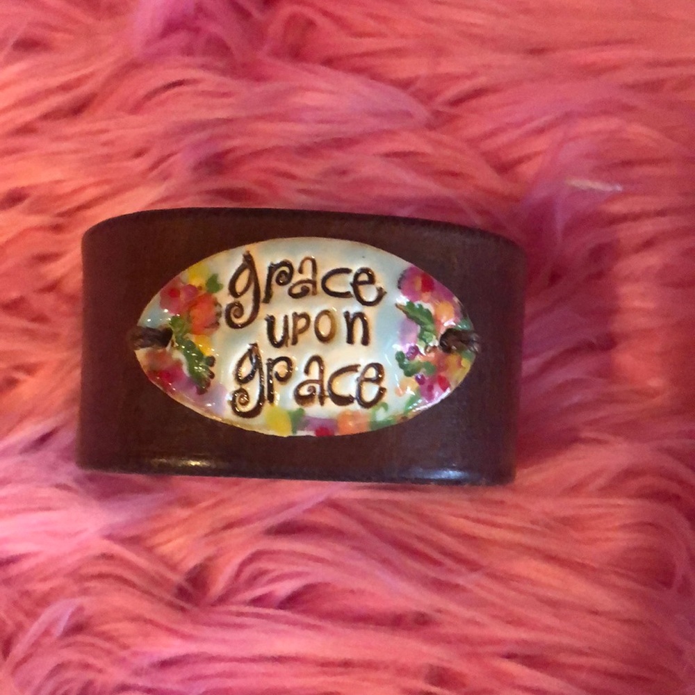 Boutique leather bracelet